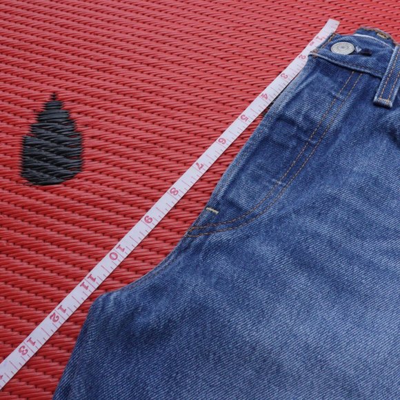 🌏 Risen - Distressed Button Fly Mom Jean - Size 11 - Picture 12 of 13